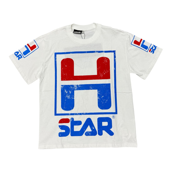 Hellstar Red/Blue White Tee