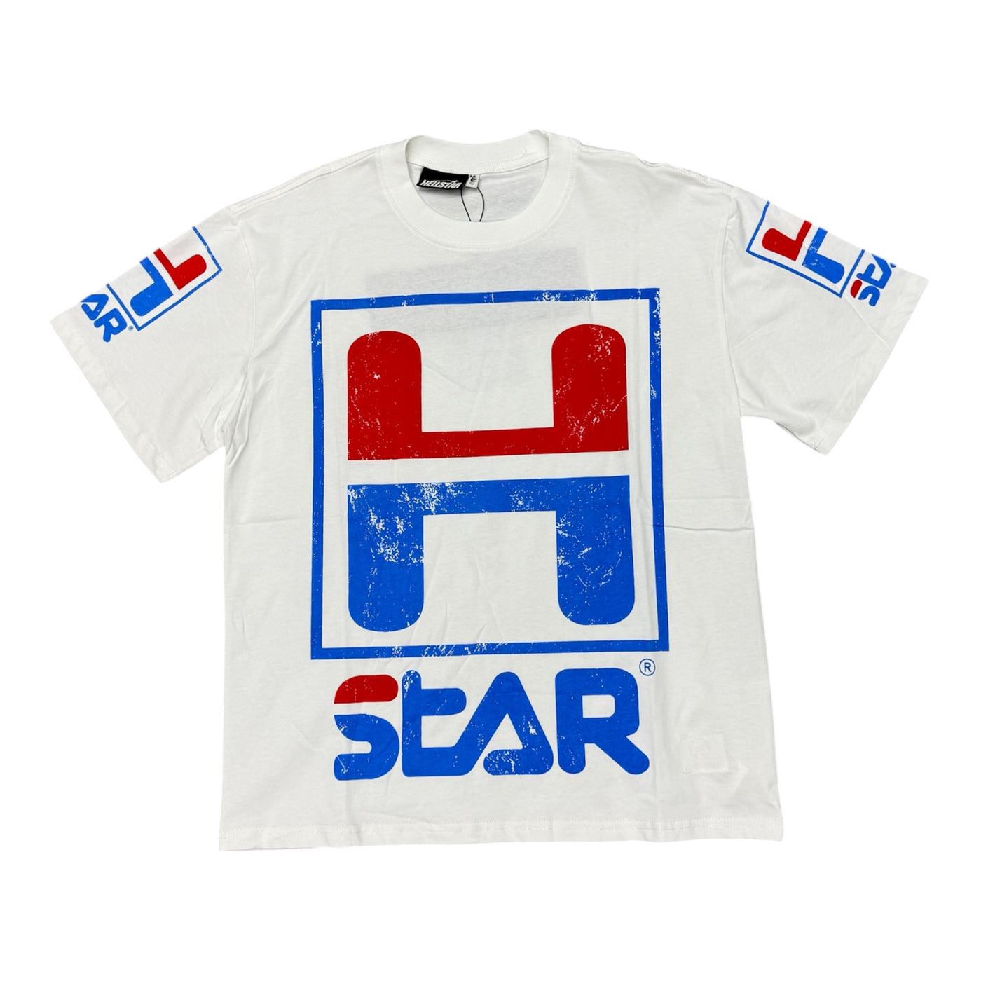 Hellstar Red/Blue White Tee