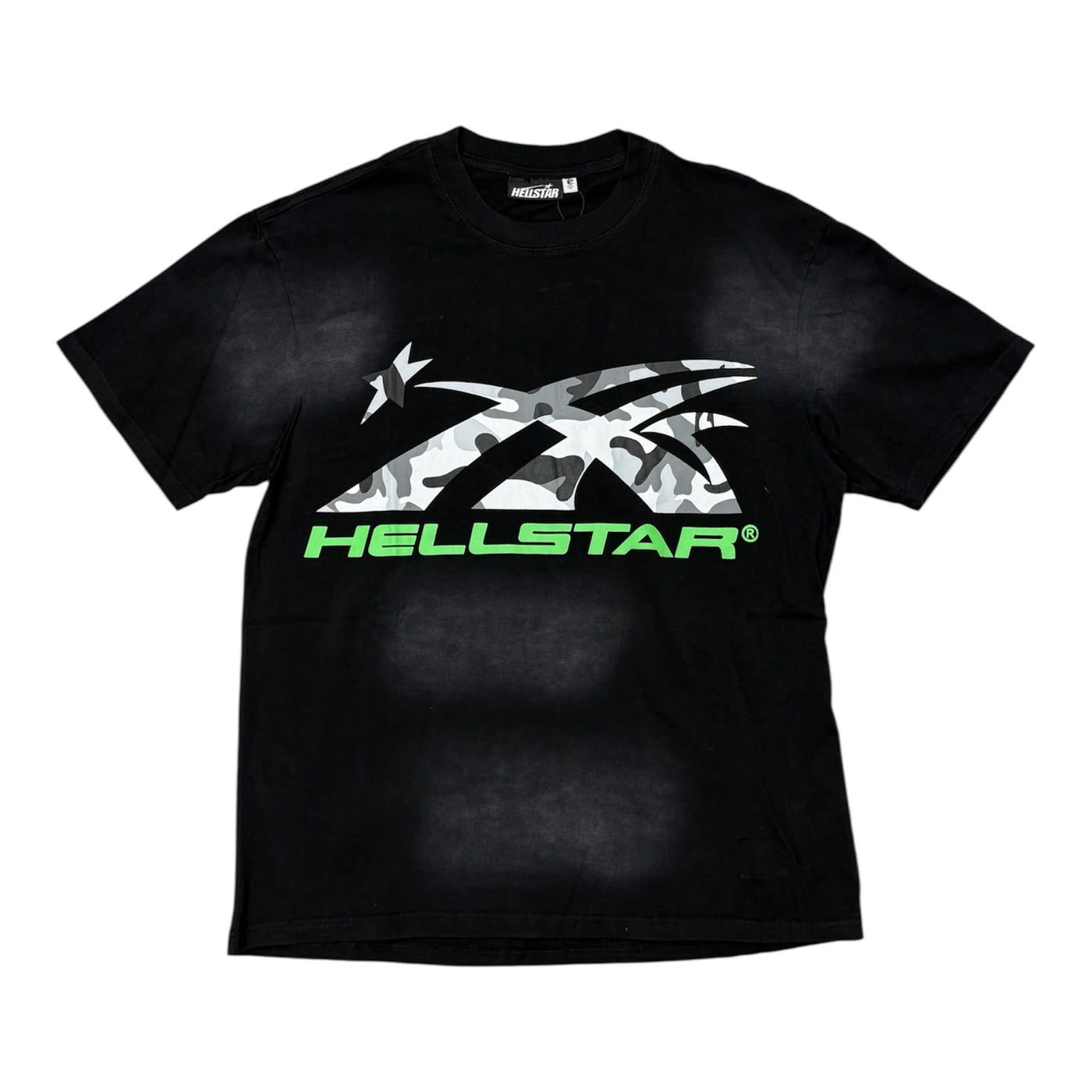 Hellstar Camo Green/Black Tee