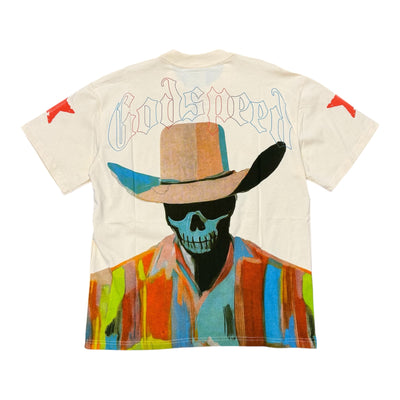 Godspeed “Cowbow Back” Cream Tee