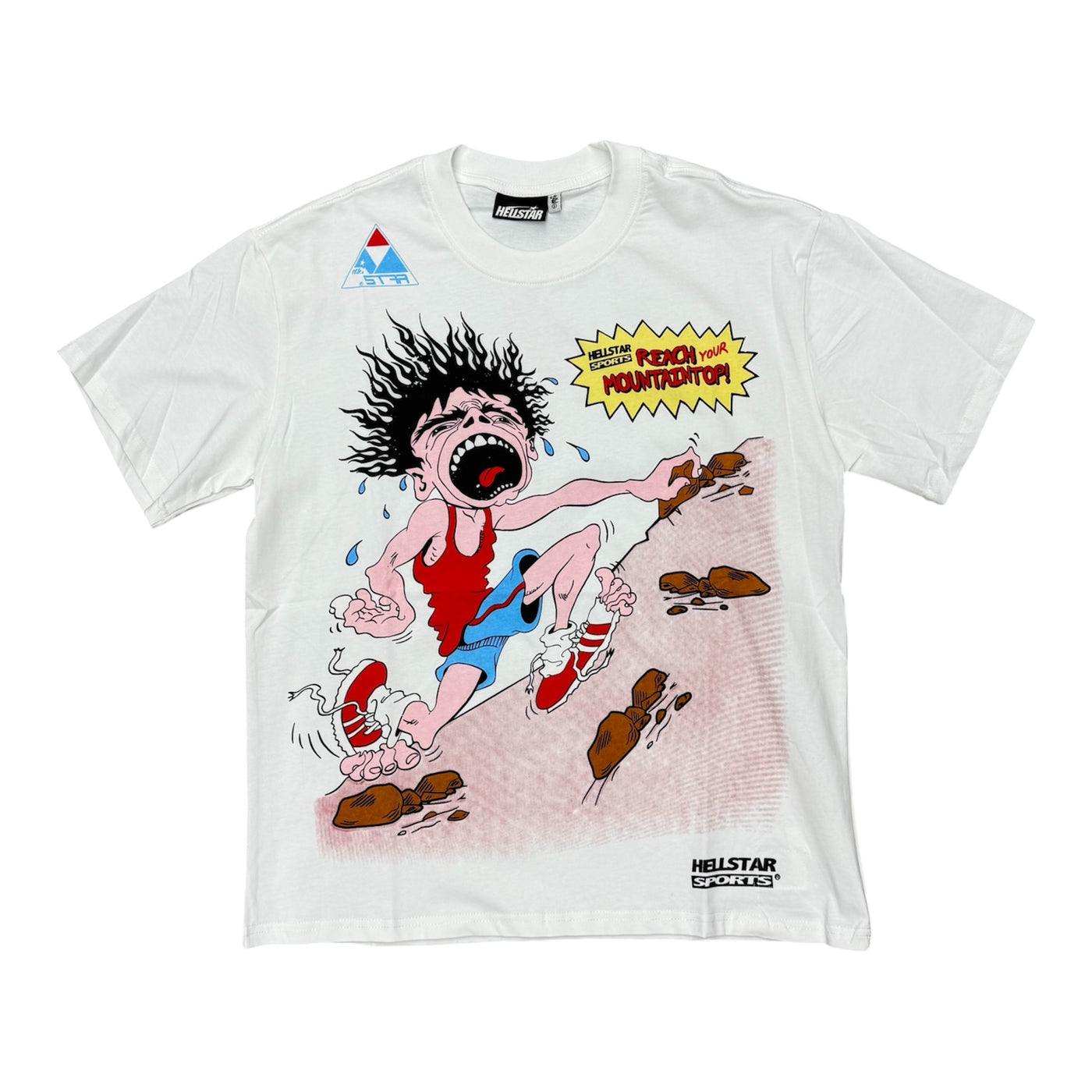 Hellstar “Reach your MountainTop” White Tee