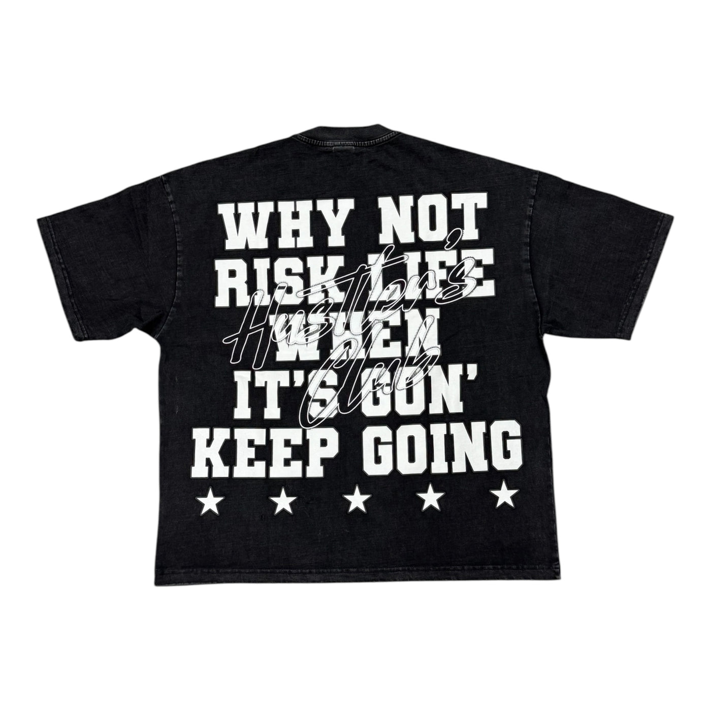 Hustlers Club “Dirty Business” Black Tee