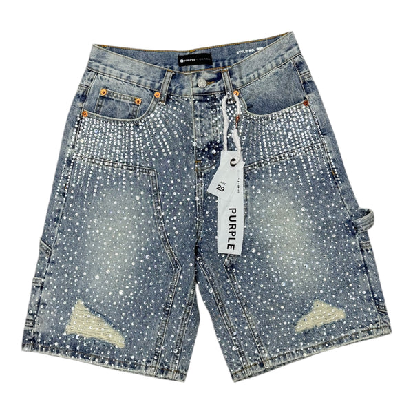 Purple Jean Blue Rhinestones York