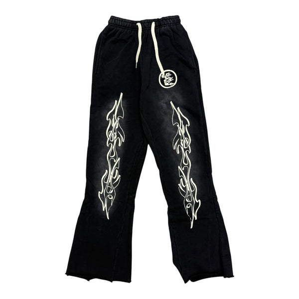 Hellstar Black Flare Sweatpants
