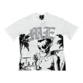 Mixed Emotions “Summer Alien” White Tee