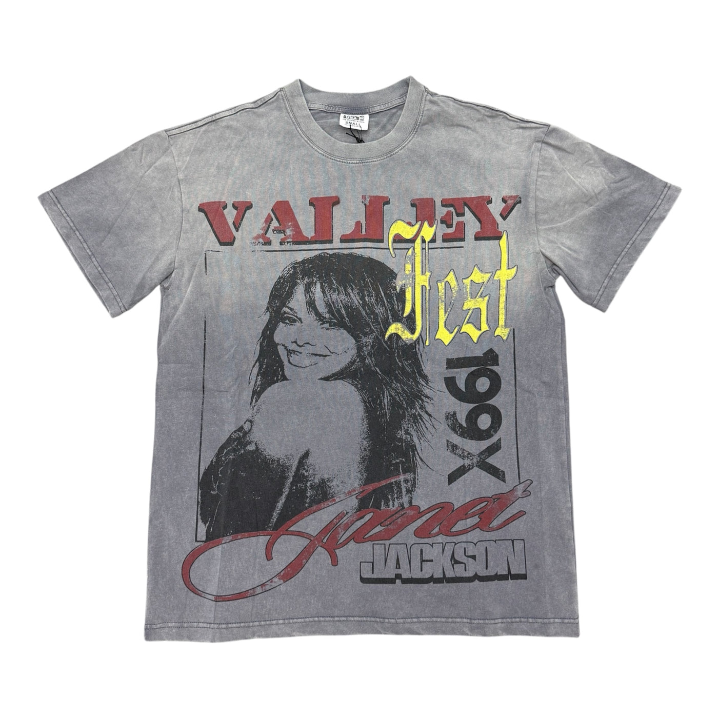 Valley Fest “Janet Jackson” Grey Tee
