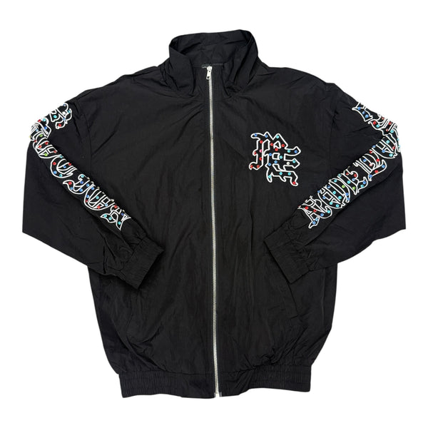 Mixed Emotions Black Rhinestone Jacket