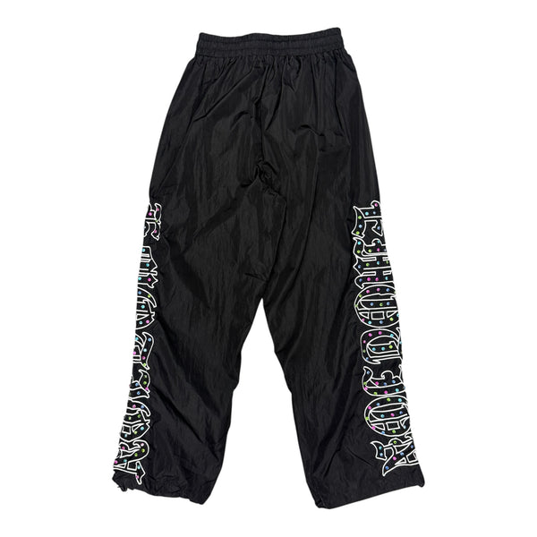 Mixed Emotions Black Rhinestone Sweatpant