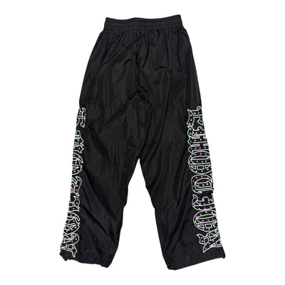 Mixed Emotions Black Rhinestone Sweatpant