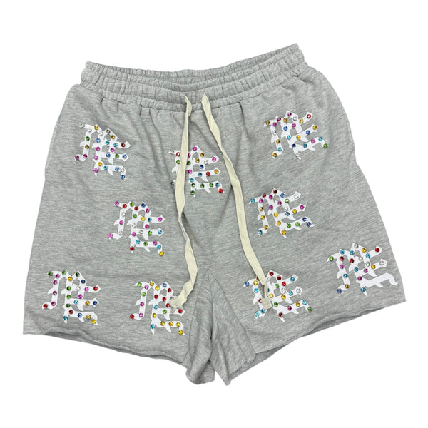 Mixed Emotion Rhinesonte Grey Short