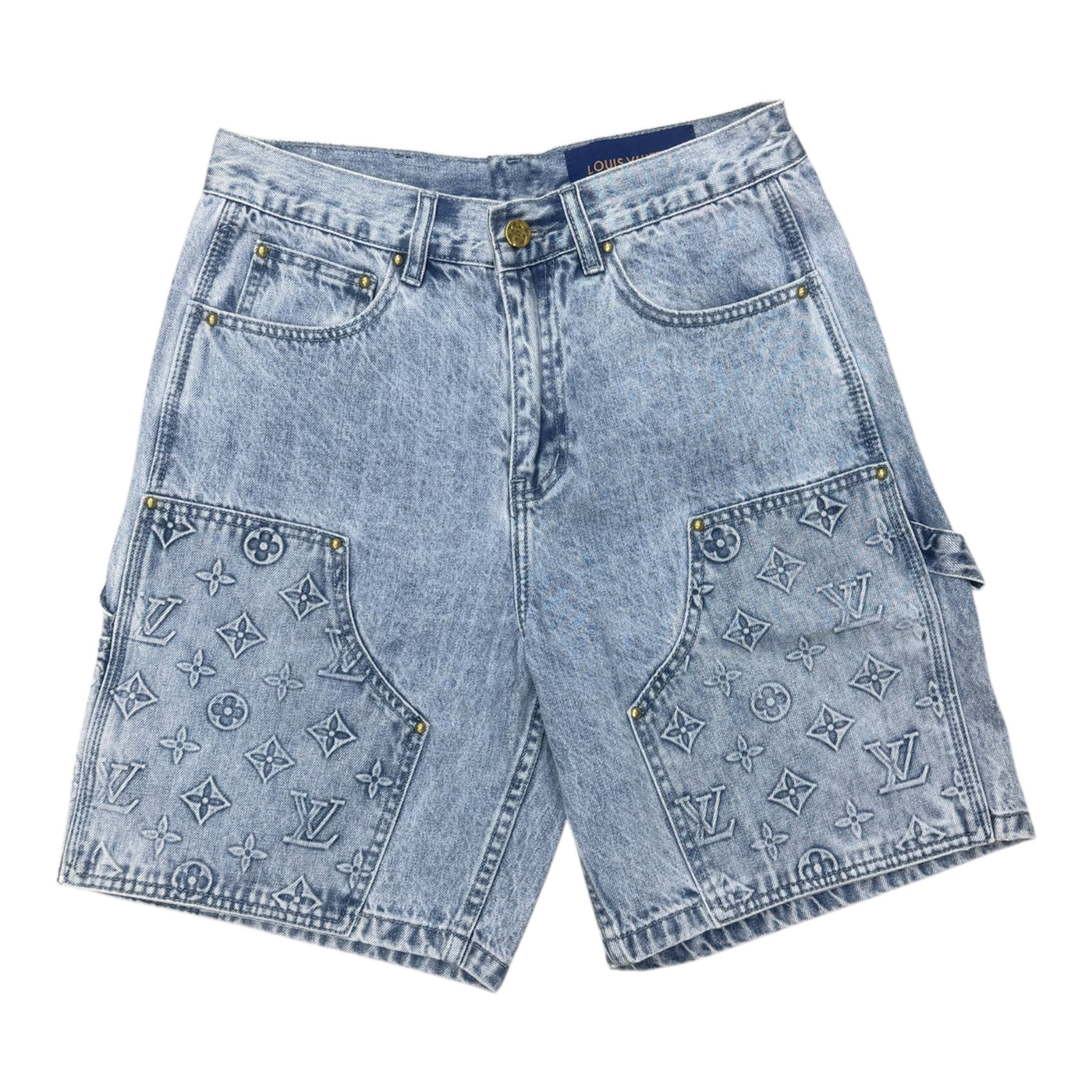 Louis Vuitton Blue Short Jean