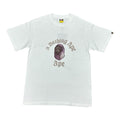 Bape White Tee