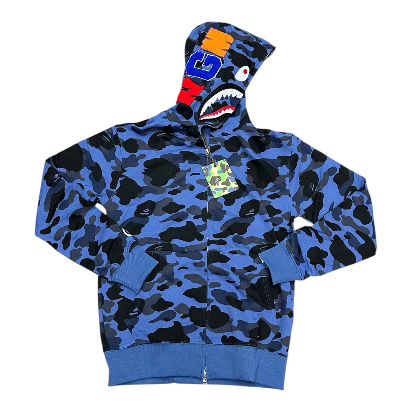 Bape Blue/Black Hoodie