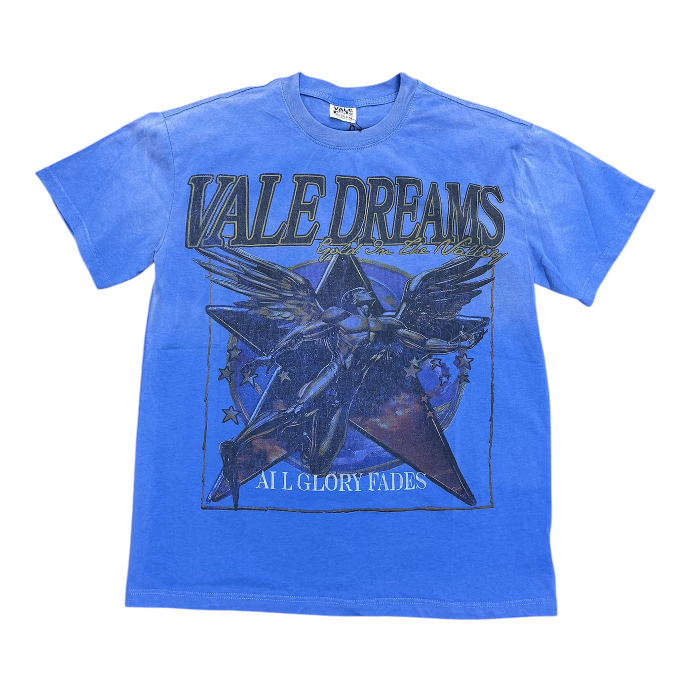 Valley “All Glory Fades” Blue Tee