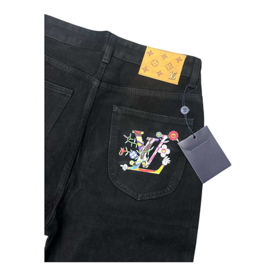 Louis Vuitton Black Jean