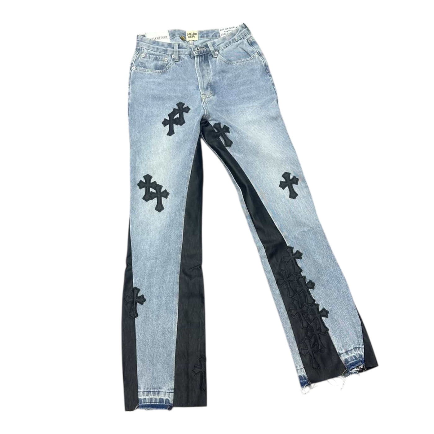 Gallery Dept Blue/Black Cross Jean