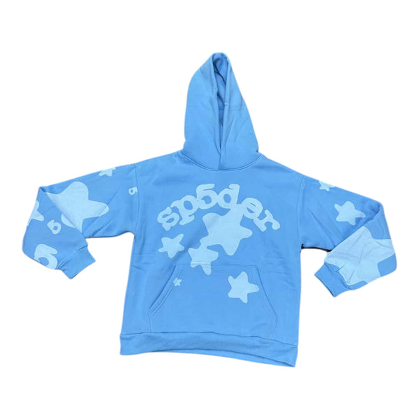 Spider Blue Hoodie