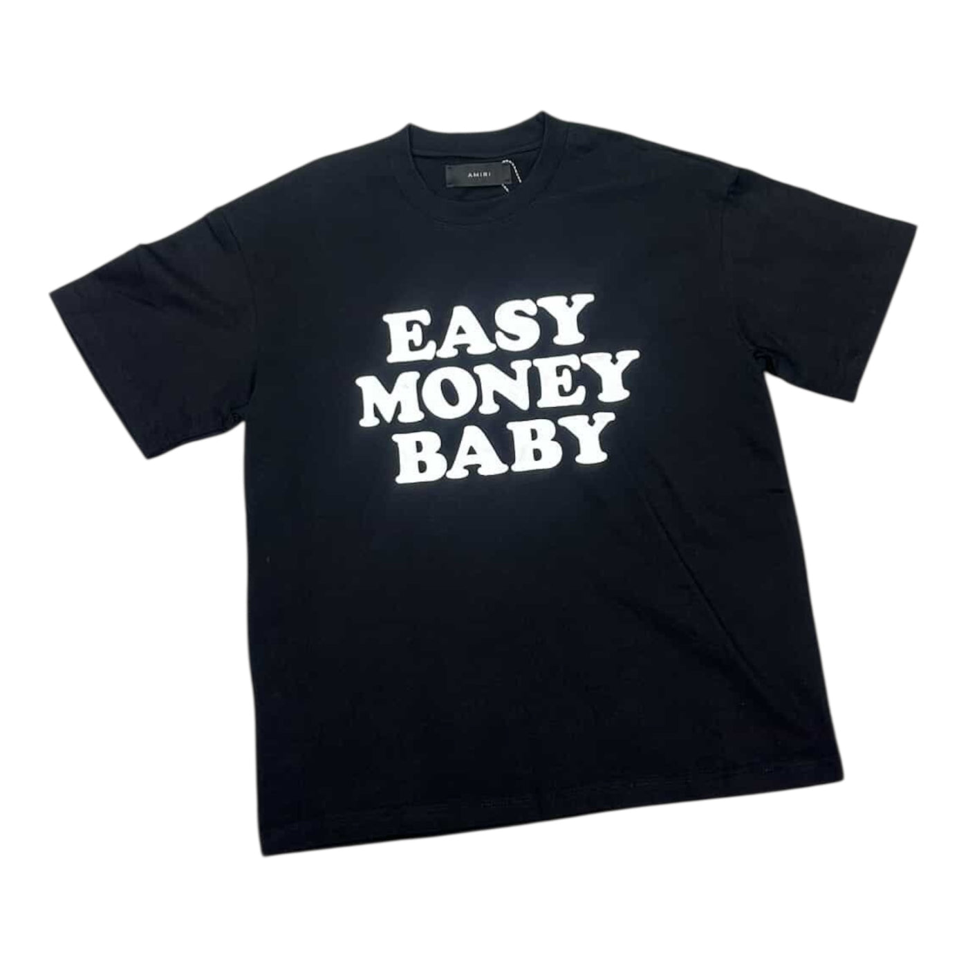 Amiri “Easy Money Baby” Black Tee