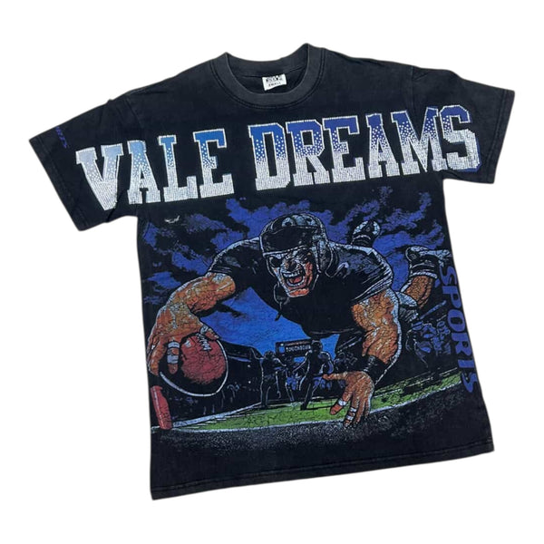 Valley “Touchdown” Black Tee