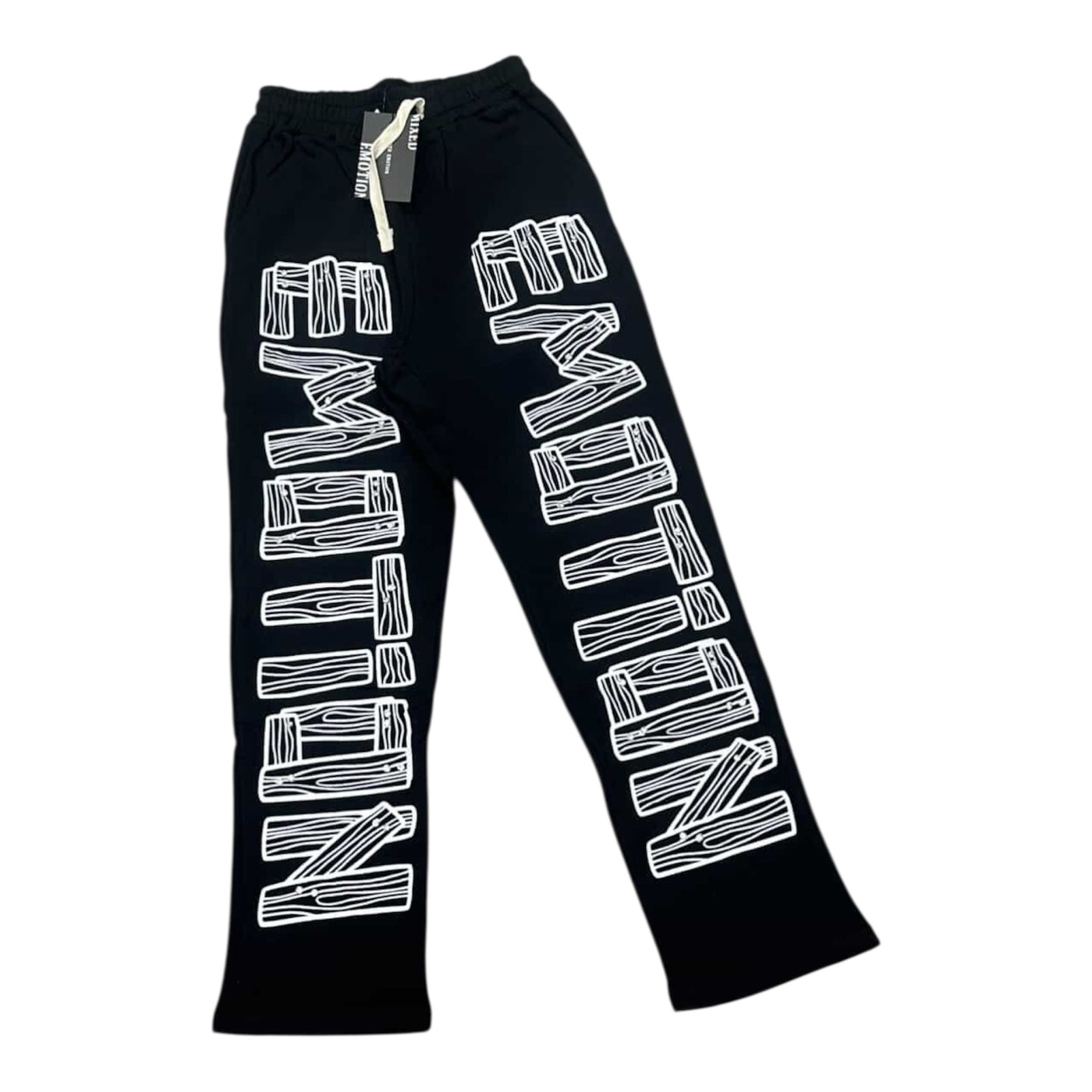 Mixed Emotions Black Sweatpants