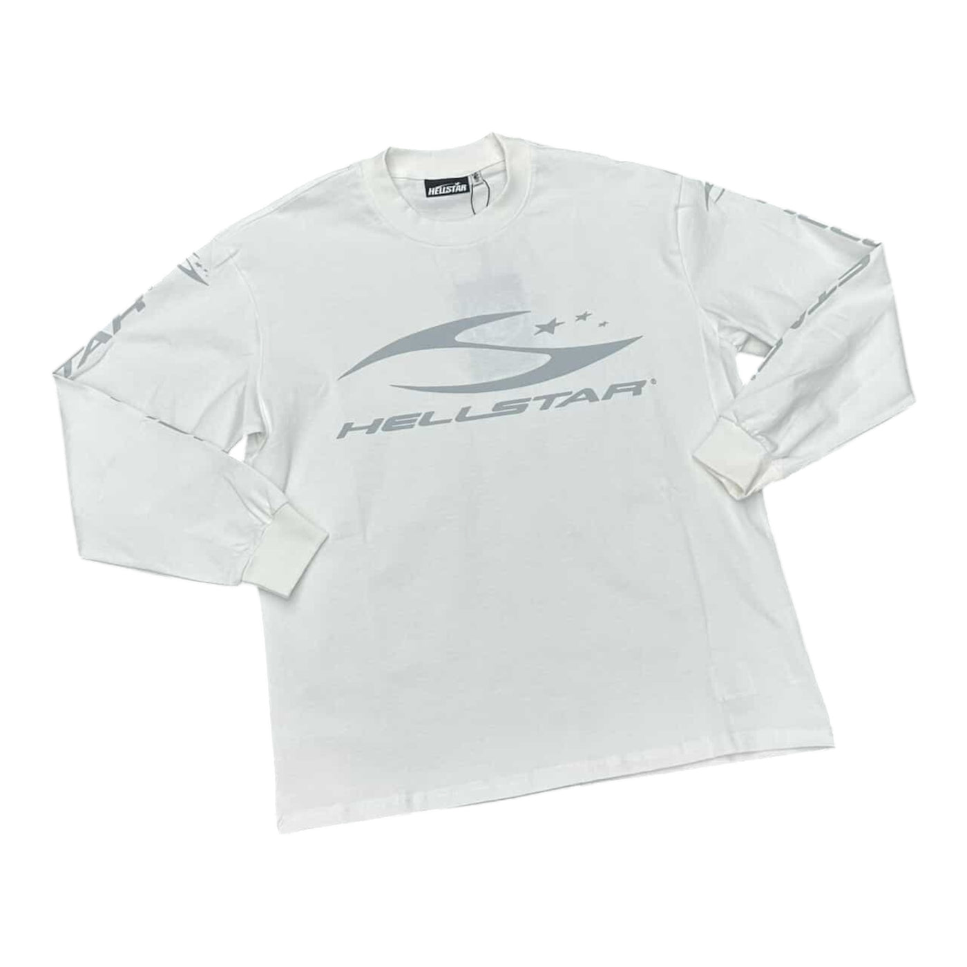 Hellstar White/Grey Longsleeve Tee