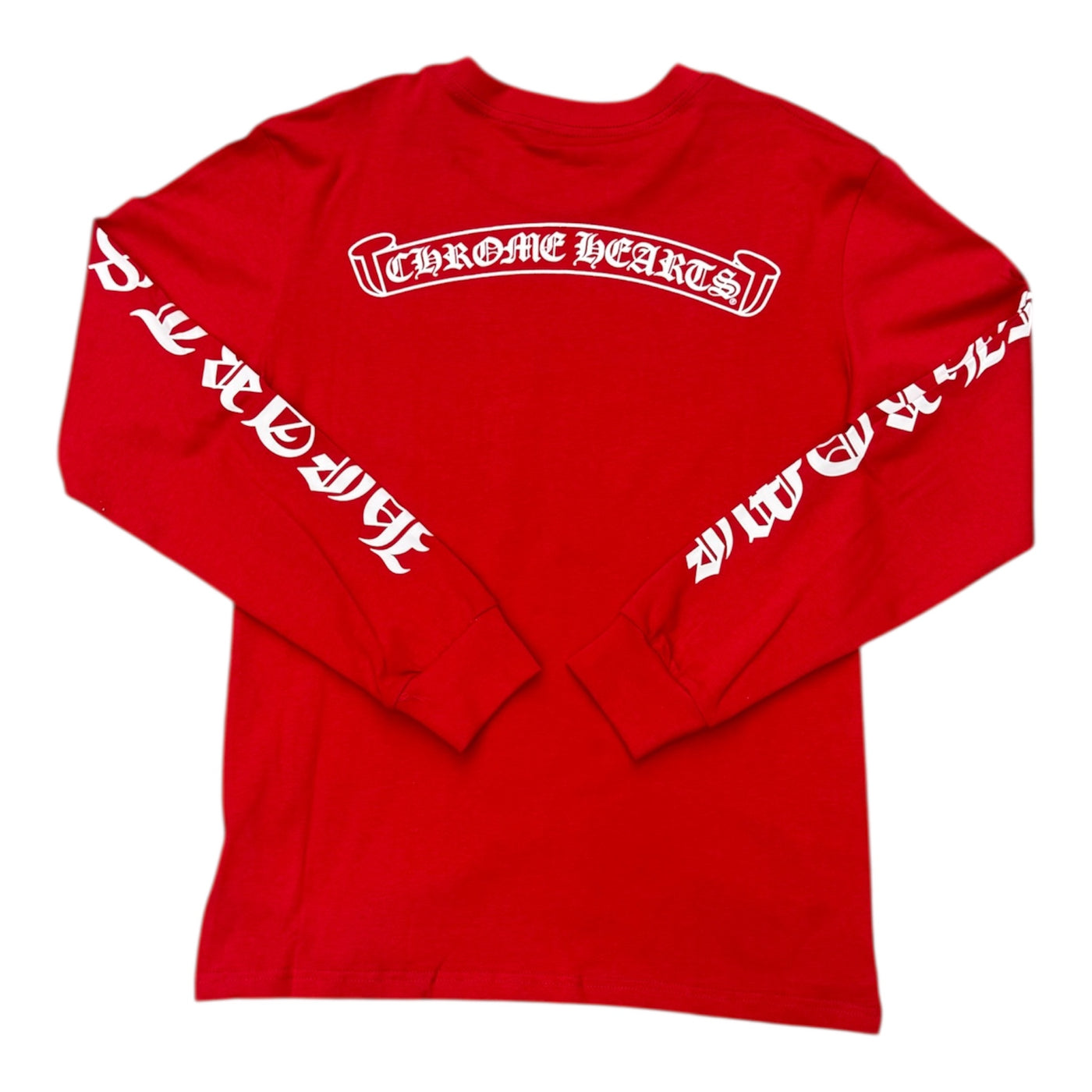 Chrome Hearts Red Longsleeve Tee