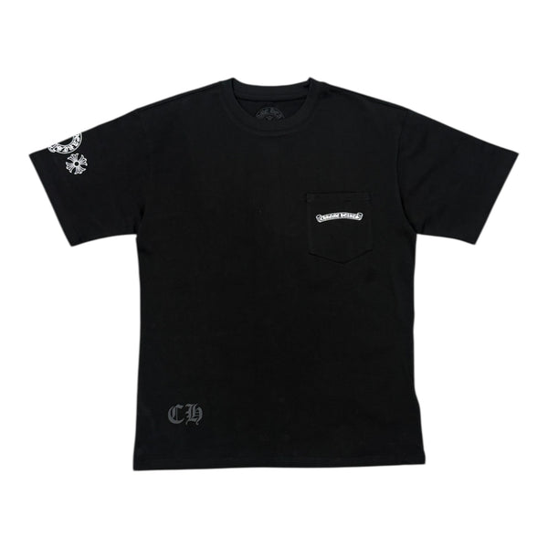 Chrome Hearts Colorfull Cross Black Tee