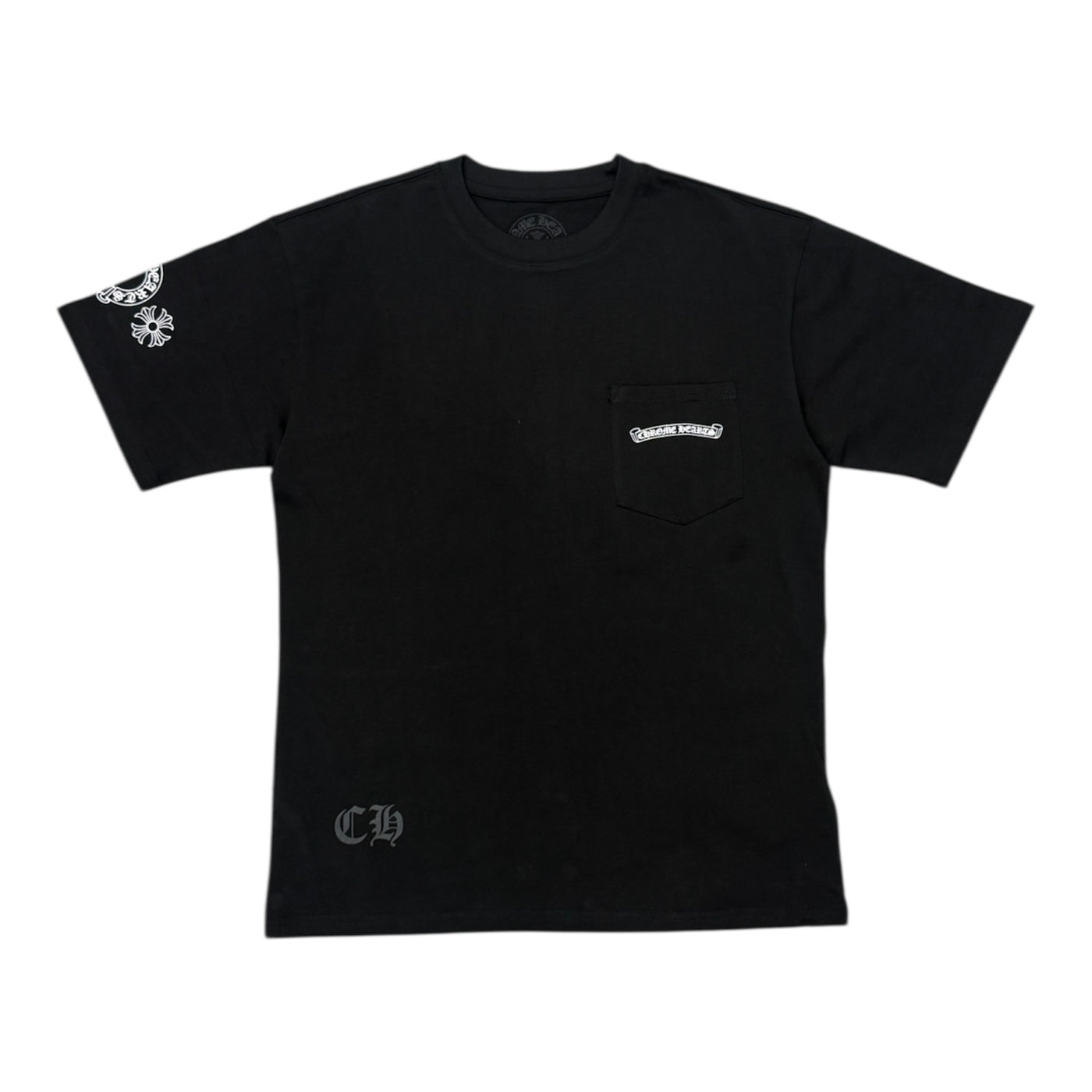 Chrome Hearts Colorfull Cross Black Tee