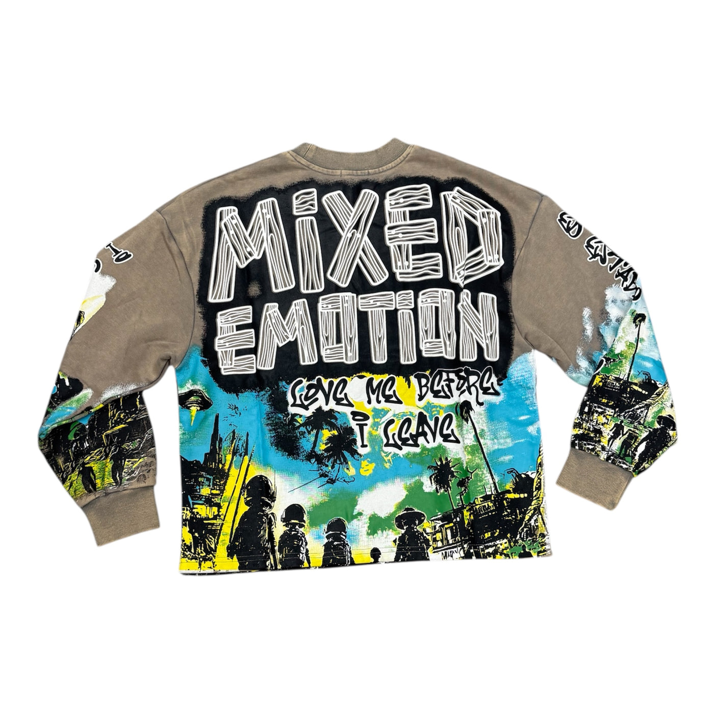 Mixed Emotions “Love me before I leave” Longsleeve Tee