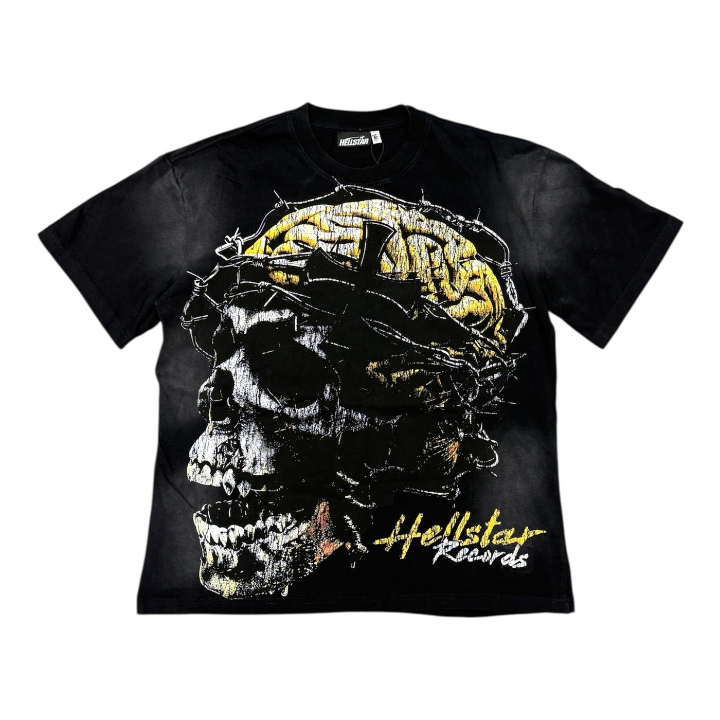 Hellstar “Skull Brain” Black Tee