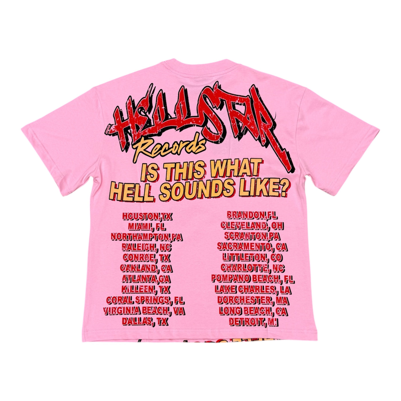Hellstar “Is this What Hell Sound Like?” Pink Tee