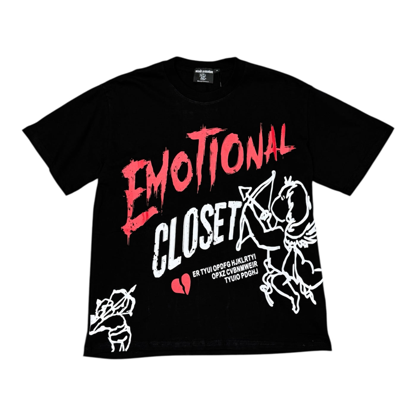 Mixed Emotions “Emotional Closet” Black/Red Tee