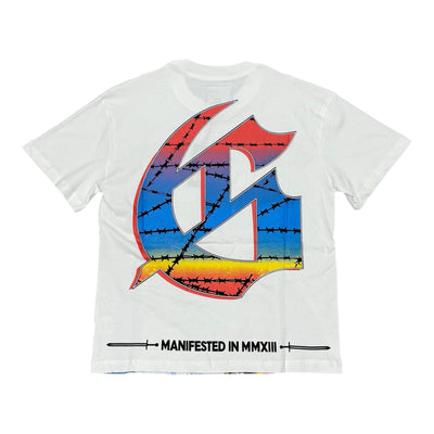 Godspeed “Skelly Skate” White Tee