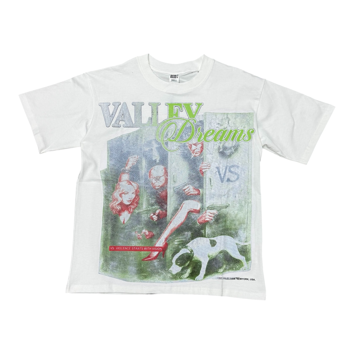 Valley “VS” White Tee
