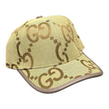GG Brown Leather Cap