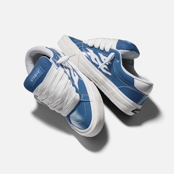 Straye Logan Puff Glossy Blue