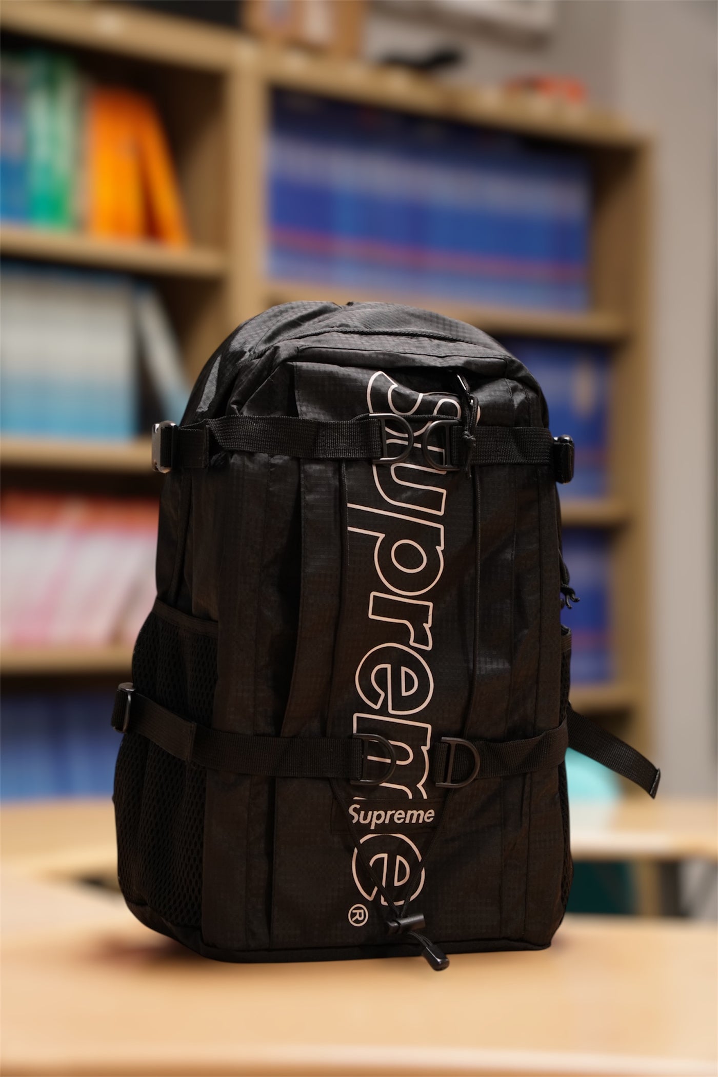 Black Supreme Bookbag
