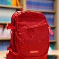 Red Supreme Big Bookbag
