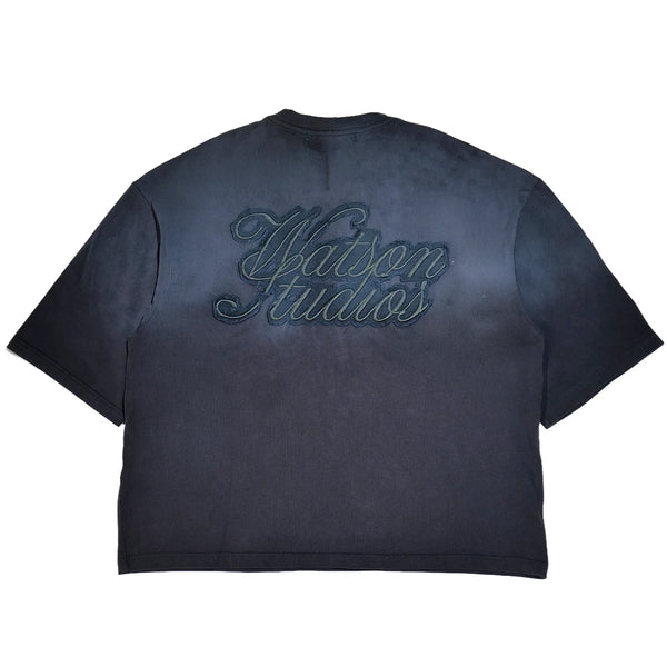 WATSON CROSS CHARM CHARCOAL TEE